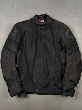 Joe Rocket Black Mesh Motorcycle Jacket